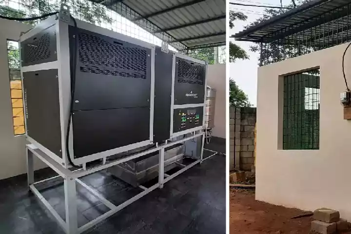 Rural water project at Haragadde village, Karnataka